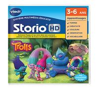 VTech- Jeu HD Storio Trolls, 271005, Multi-Couleur - Version FR