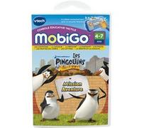 VTech - Jeu éducatif électronique Mobigo 250305 Les Pingouins de Madagascar