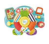 VTech -Baby Baby Volant Jeux et activités, Suspension pour poussette, Jouet pour la poussette, cadeau bébé +6 mois, Volant interactif, Contenu en espagnol