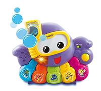 VTech Jouet De Bain - Aquabulles Ma Pieuvre Orchestre - Version FR, Violet