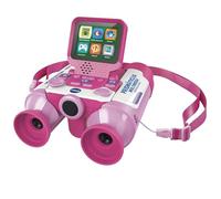 VTech Jumelles Multimédia Nature et Aventure, Jumelles pour Enfants avec caméra, Photos et vidéos, Vision Nocturne, Jeux éducatifs, Design Ergonomique, Version ESP