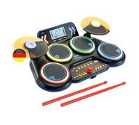 VTech Kidi DJ Drums - Batterie électronique avec Effets Lumineux et Mode d'apprentissage - pour Enfants de 6 à 12 Ans - Version Allemande/Version Allemande