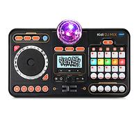 VTech KIDI DJ Mix (Schwarz), Spielzeug DJ Mixer für Kinder mit 15 Tracks und 4 Musikstile