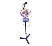 VTech Kidi Superstar LightShow Rose Micro Enfant pour Chanter en Karaoké