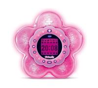 VTech KidiMagic Galaxy Light, Radio-réveil 9 en 1, projecteur Enfants Aurore Boréal, Fleur Lumineuse avec capteur de Mouvement, Radio FM et MP3, Langue Italienne, Piles incluses, 6 Ans