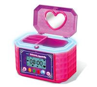 VTech - KidiSecrets, Ma Boîte à Bijoux Rose, Coffre-Fort Secret 8 en 1 avec Code, Enceinte, 9 Jeux, Jouet Électronique Sons et Lumières, Cadeau Enfant de 4 Ans à 10 Ans - Contenu en Français