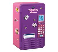 VTech KidiSecrets Magic Locker Coffre-Fort interactif Rose 6-12 Ans | Code secret, 3 jeux éducatifs, autocollants personnalisables, langue italienne, piles incluses