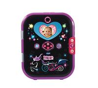 Vtech Kidisecrets Selfie Music 2.0 Black Journal intime pour enfant avec 2 caméras, lecteur MP3, reconnaissance faciale, effets lumineux et bien plus encore, pour enfants de 6 à 12 ans