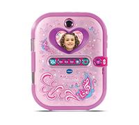 VTech Journal intime électronique KidiSecrets Selfie Music — 7 en 1, reconnaissance faciale, Rose
