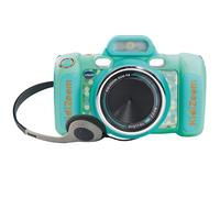 VTech Kidizoom Duo FX Aquamarina Appareil Photo pour Enfants, Selfies, vidéo, écran Couleur, Studio de Bande dessinée, filtres et Effets Amusants, Cadeau pour Enfants de 4 à 12 Ans, Version ESP