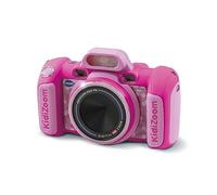 VTech - KidiZoom Duo FX Rose, Appareil Photo Numérique Enfant, Photo, Selfie, Vidéo, Écran Couleur, Studio BD, Filtres et Effets Rigolos, Cadeau Enfant de 4 Ans à 12 Ans - Contenu en Français