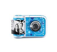 VTech Appareil photo enfant KidiZoom Print Cam – Impression instantanée, écran couleur – Bleu