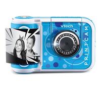 VTech Kidizoom Print Cam Bleu- Appareil photo Instantané pour Enfants - A partir de 5 ans