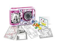 VTech Kidizoom Print Cam Rose Appareil Photo instantané et vidéo pour Enfants à partir de 5 Ans, Impression instantanée, modèles, Effets, Cadres, Version ESP