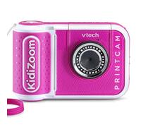 Vtech KidiZoom Print Cam Rose - Appareil Photo instantané pour Enfant avec Fonction Impression, Fonction Selfie et vidéo, Effets, Jeux, etc. pour Enfants de 4 à 12 Ans