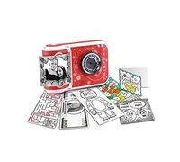 VTech KidiZoom PrintCam Appareil photo numérique instantané pour enfants avec imprimante intégrée, enregistrement vidéo, effets spéciaux, jeux amusants et bande dessinée, batterie rechargeable, à