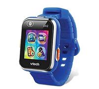 VTech - KidiZoom SmartWatch DX2 Bleue, Montre Digitale Enfant, Photo, Selfie, Vidéo, Écran Tactile Vertical, Jouet High-Tech, Cadeau Enfant et Ado de 5 Ans à 13 Ans - Contenu en Français