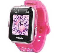 VTech Kidizoom Smartwatch DX2 Rose, Montre Interactive pour Enfants avec Double Appareil Photo, écran Tactile Couleur, Montre