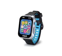 VTech - KidiZoom SmartWatch DX4 Noire - Montre Digitale Enfant 16 en 1 avec Écran Tactile Couleur, Jeux, Applications, Appareil Photo et Vidéo - Cadeau Enfant Dès 5 Ans - Contenu en Français