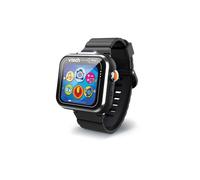 VTech - KidiZoom SmartWatch Max Noire, Montre Digitale Enfant, Photo, Selfie, Vidéo, Écran Tactile Horizontal, Jouet High-Tech, Cadeau Enfant et Ado de 5 Ans à 14 Ans - Contenu en Français