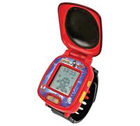 VTech - Montre éducative Spin, Spidey et Son superéquipe, Jouet pour Enfants à partir de 3 Ans, Voix Originale, Jeux éducatifs, chronomètre, Alarme et Cadrans Personnalisables, Version ESP