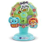 VTech – Hochet à ventouse La Grande Roue des Baby Loulous – Jouet d'éveil musical 3 animaux