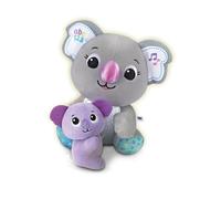 VTech Lala et Lulu tendres câlins, Koala en peluche interactifs avec plus de 100 phrases et chansons, équipés de jeux interactifs pour apprendre des lettres et des chiffres, langue italienne, piles