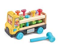 VTech Leapfrog Jeu de Marteau de Forme Tap Tap Tap, Camion interactif, 3 Modes de Jeu, Apprendre Les Formes, la Musique, Les chansons, Version ESP