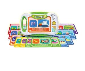 VTech Leapfrog - Lecteur électronique ABC Jouez et découvrez - Jouet interactif pour Enfants à partir de 2 Ans - Apprendre à Lire - Vocabulaire Anglais - Version ESP