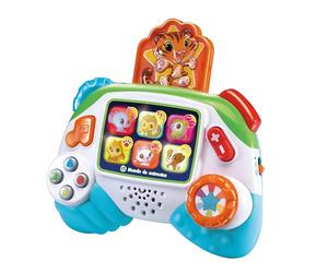 VTech Leapfrog Manette d'animaux, première Console bébé à partir de 9 Mois, Jouet interactif avec activités, Jeu d'imitation, renforcement de la motricité, Version ESP