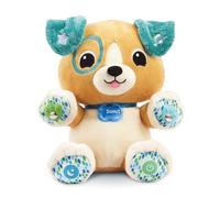 VTech Leapfrog Peluche sensorielle Amusante pour bébé, Chien interactif, Personnalisable avec Votre prénom, Cadeau pour Enfants à partir de 1 an, Version ESP