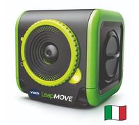VTech LeapMove, Console TV Interactive pour Enfants, détecte Les mouvements sans contrôleur, prête à l'emploi, 25 Jeux éducatifs, 3 profils Joueur, Langue Italienne, câbles Inclus, 4-11 Ans