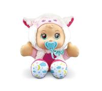 VTech Poupée Little Love Luna – Poupon câlin veilleuse projection étoilée, contenu en français