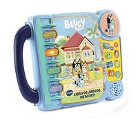 VTech Livre éducatif Bluey, jouez et apprenez en simulant des Actions de la Vie réelle, 4 Modes de Jeu, Jouet pour Enfants à partir de 3 Ans, Version ESP