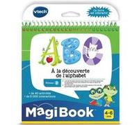 Vtech - Livre Interactif Magibook - Abc, A La Découverte De L'alphabet
