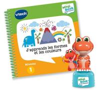 VTech Livre interactif MagiBook Story'Friends J'apprends formes & couleurs Figurine Multicolore