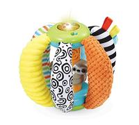 VTech Balle sensorielle Lumi’Balle - Jouet d'éveil interactif bébé 6-36 mois - Version FR