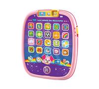 VTech - Lumi Tablette des Découvertes Rose, Tablette Tactile Bébé avec Écran Lumineux et 25 Touches Interactives, Jeu d'Éveil Musical, Jouet Éducatif, Cadeau Bébé Dès 9 Mois - Contenu en Français
