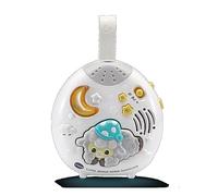 VTech Lune, Douce Nuit Lumineuse, lumière de Nuit pour Enfants, lumière Musicale avec 40 mélodies et 2 chansons, Mode Berceau et Sons de la Nature, Langue Italienne, Piles incluses, 0-36 Mois