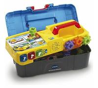 VTech - Ma Bricolo-Box Interactive, Caisse à Outils Enfant Éducative, Jouet Électronique Sons et Lumières, 10 Pièces et Accessoires de Jeu, Cadeau Enfant de 2 Ans à 5 Ans - Contenu en Français