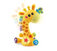 VTech - Ma Girafe Moov & Groov - Jouet Bébé Qui Danse et Répète Tout - Girafe Peluche Interactive Qui Parle et Chante - Éveil Musical, Motricité Bébé - Cadeau Enfant Dès 1 an - Contenu en Français