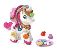 VTech - Ma Licorne Bijoux Magiques, Jouet Licorne, Mode Anglais/Jouet 2-4 Ans - Version FR