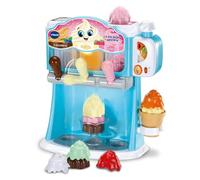 VTech Ma Magica Gelateria Jeu d'Imitation Enfant Éducatif Développement Cognitif 12 Accessoires Inclus, Langue Italienne Piles Incluses 2-6 Ans