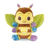 VTech - Maëlle, Mon Abeille des Découvertes, Peluche Bébé Interactive et Musicale Fabriquée avec des Matériaux Plus Durables, Marionnette Bébé, Cadeau de Naissance Dès 3 Mois - Contenu en Français