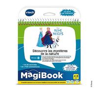 VTech - MagiBook La Reine des Neiges, Livre Éducatif Enfant Niveau 2 Découvre les Mystères de la Nature, Pages Illustrées et Interactives, Cadeau Fille et Garçon de 4 Ans à 8 Ans - Contenu en Français