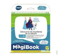 VTech - MagiBook La Reine des Neiges, Livre Éducatif Enfant Niveau 2 Découvre les Mystères de la Nature, Pages Illustrées et Interactives, Cadeau Fille et Garçon de 4 Ans à 8 Ans - Contenu en Français