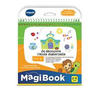 VTech Livre éducatif MagiBook Je découvre l'école maternelle Niv. 1 – Pages interactives Français
