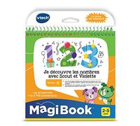 VTECH - Livre Interactif Magibook - Je Découvre les Nombres avec Scout et Violette