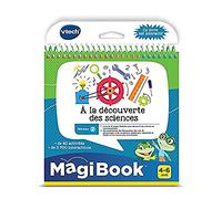 VTech - MagiBook, Livre Éducatif Enfant Niveau 2 À la Découverte des Sciences, Pages Illustrées et Interactives, Cadeau Garçon et Fille de 4 Ans à 6 Ans - Contenu en Français