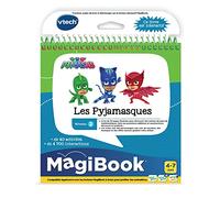 VTech - MagiBook, Livre Éducatif Enfant Niveau 2 Les Pyjamasques, Pages Illustrées et Interactives, Cadeau Garçon et Fille de 4 Ans à 7 Ans - Contenu en Français